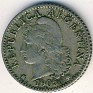 5 Centavos Argentina 1905 KM34